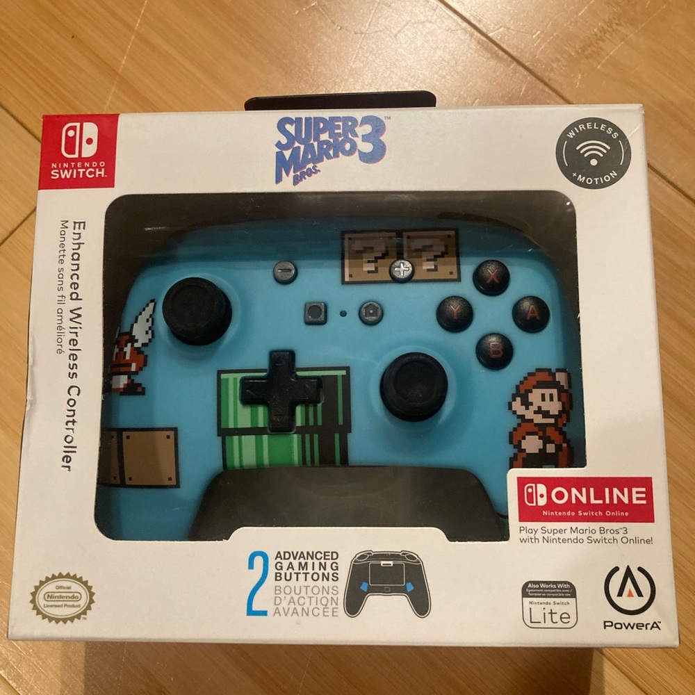 Nintendo Switch Super Mario 3 wireless controller